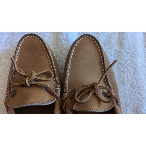 Vintage Ralph Lauren Country Boat Shoes Women's Size 9, Brown Leather, Preppy - Picture 8 of 8